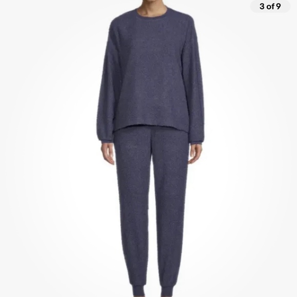 Secret Treasures 2 PC Pajama Set Dark Iris Blue Long Sleeves Crewneck XL NEW - Picture 3 of 10